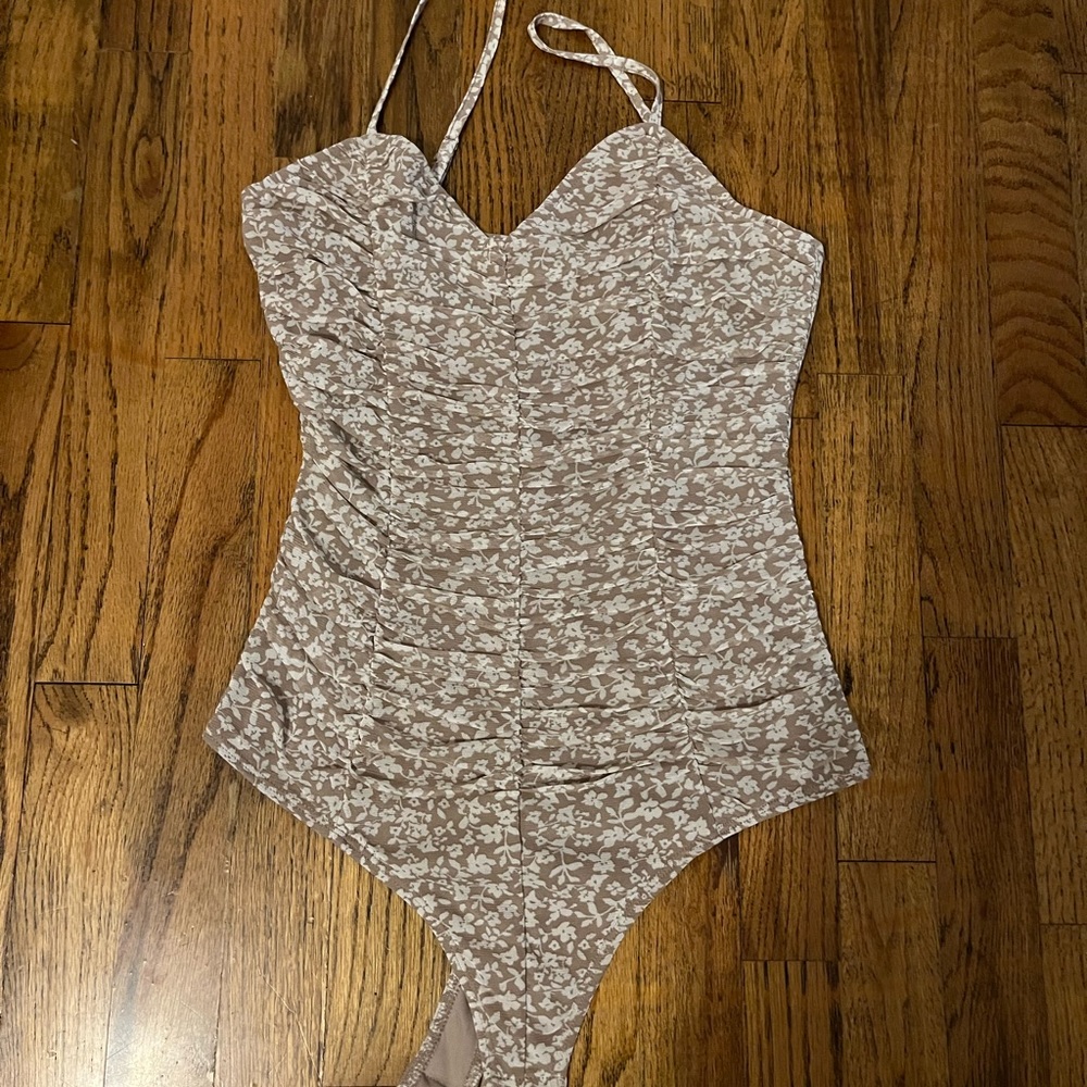Ruched bodysuit from American threads